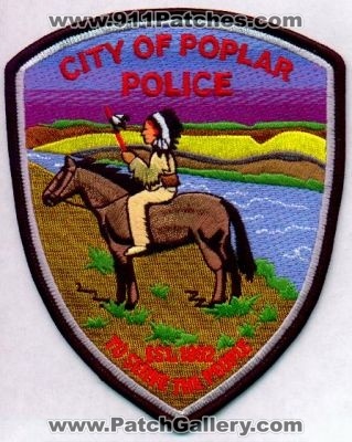 Poplar Police
Thanks to EmblemAndPatchSales.com for this scan.
Keywords: montana city of