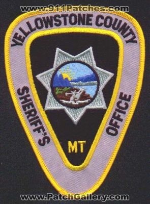 Yellowstone County Sheriff's Office
Thanks to EmblemAndPatchSales.com for this scan.
Keywords: montana sheriffs
