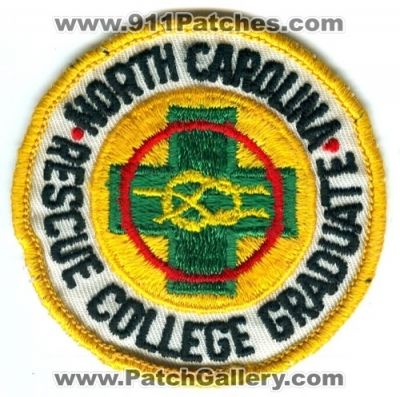 North Carolina Rescue College Graduate (North Carolina)
Scan By: PatchGallery.com
