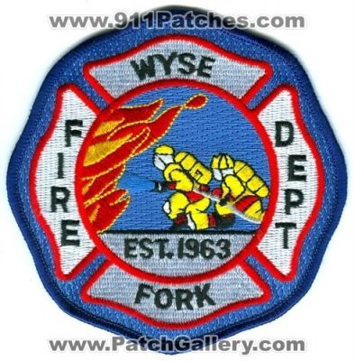 Wyse Fork Fire Department (North Carolina)
Scan By: PatchGallery.com
Keywords: dept