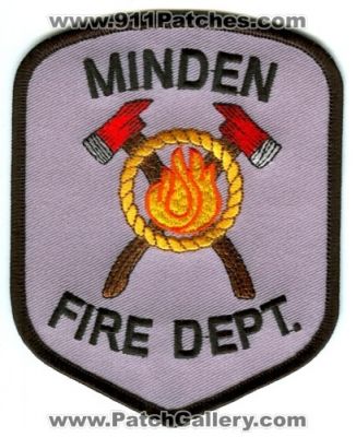 Minden Fire Department (Nebraska)
Scan By: PatchGallery.com
Keywords: dept.