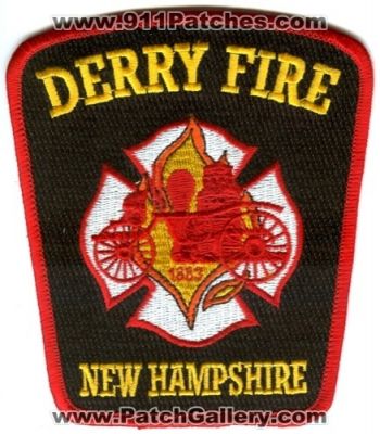 Derry Fire Department (New Hampshire)
Scan By: PatchGallery.com
Keywords: dept.