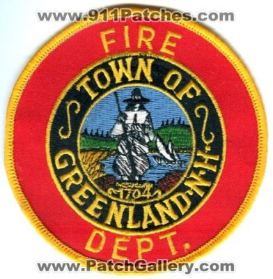 Greenland Fire Department (New Hampshire)
Scan By: PatchGallery.com
Keywords: dept. town of