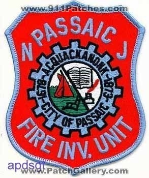 Passaic Fire Investigation Unit (New Jersey)
Thanks to apdsgt for this scan.
Keywords: nj inv. city of