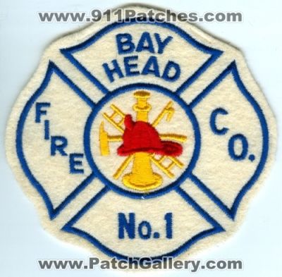 Bay Head Fire Company Number 1 (New Jersey)
Scan By: PatchGallery.com
Keywords: co. no.