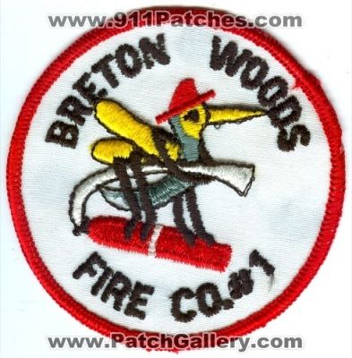 Breton Woods Fire Company Number 1 (New Jersey)
Scan By: PatchGallery.com
Keywords: co. #1