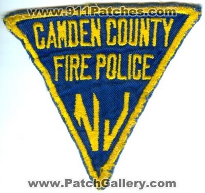 Camden County Fire Police (New Jersey)
Scan By: PatchGallery.com
Keywords: nj