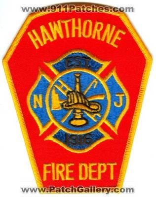 Hawthorne Fire Department Patch (New Jersey)
Scan By: PatchGallery.com
Keywords: dept. nj est. 1916