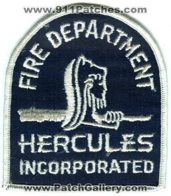 Hercules Incorporated Fire Department (New Jersey)
Scan By: PatchGallery.com
