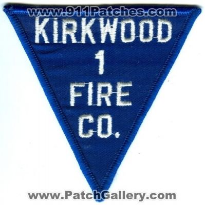 Kirkwood Fire Company 1 (New Jersey)
Scan By: PatchGallery.com
Keywords: co.