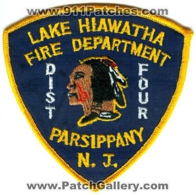 Lake Hiawatha Fire Department District 4 (New Jersey)
Scan By: PatchGallery.com
Keywords: parsippany n.j.