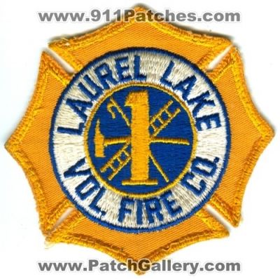 Laurel Lake Volunteer Fire Company 1 (New Jersey)
Scan By: PatchGallery.com
Keywords: vol. co.