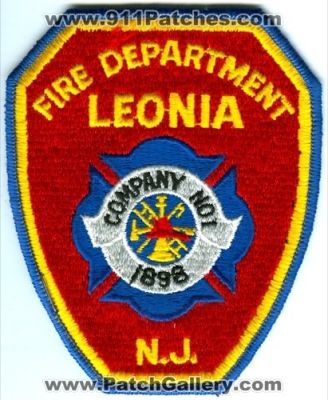 Leonia Fire Department Company Number 1 (New Jersey)
Scan By: PatchGallery.com
Keywords: no n.j.