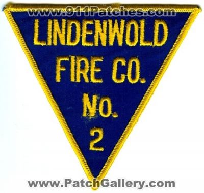 Lindenwold Fire Company Number 2 (New Jersey)
Scan By: PatchGallery.com
Keywords: co. no.