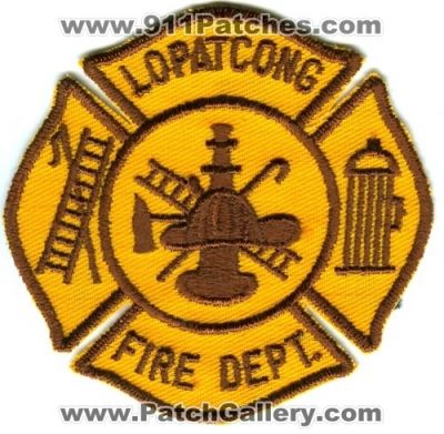 Lopatcong Fire Department (New Jersey)
Scan By: PatchGallery.com
Keywords: dept.