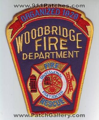 Woodbridge Fire Department Professional FireFighter (New Jersey)
Thanks to Dave Slade for this scan.
Keywords: iaff rescue