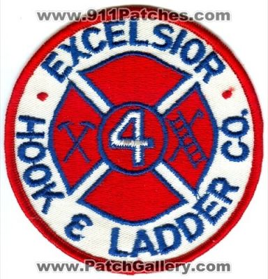 Excelsior Hook And Ladder Company 4 (New York)
Scan By: PatchGallery.com
Keywords: co. fire