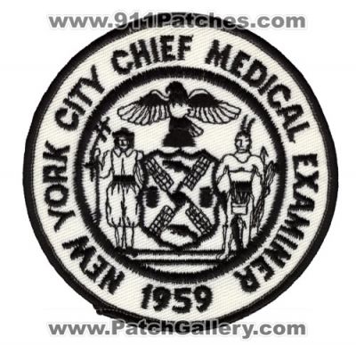 New York City Chief Medical Examiner (New York)
Thanks to Jim Schultz for this scan.
