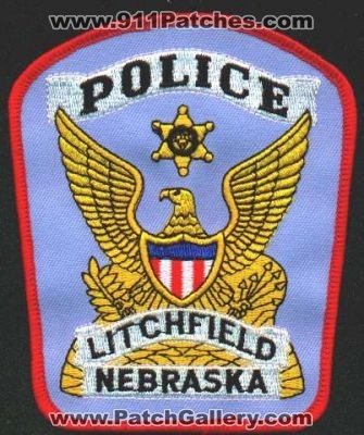 Litchfield Police
Thanks to EmblemAndPatchSales.com for this scan.
Keywords: nebraska