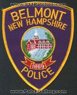 Belmont Police
Thanks to EmblemAndPatchSales.com for this scan.
Keywords: new hampshire