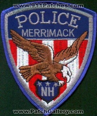 Merrimack Police
Thanks to EmblemAndPatchSales.com for this scan.
Keywords: new hampshire