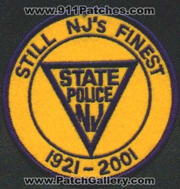 New Jersey State Police 80th Anniversary
Thanks to EmblemAndPatchSales.com for this scan.
