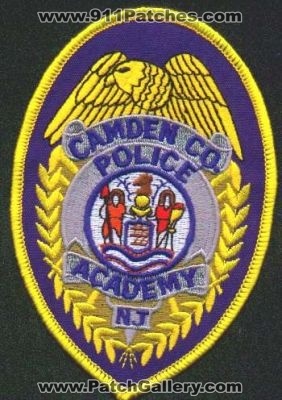 Camden County Police Academy
Thanks to EmblemAndPatchSales.com for this scan.
Keywords: new jersey