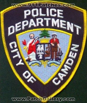 Camden Police Department
Thanks to EmblemAndPatchSales.com for this scan.
Keywords: new jersey city of