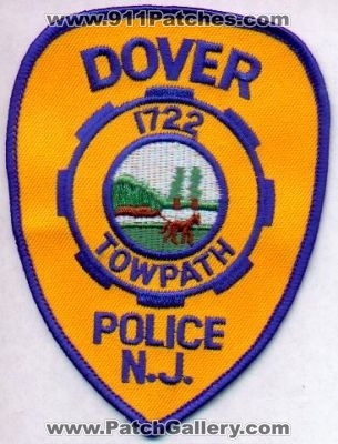 Dover Police
Thanks to EmblemAndPatchSales.com for this scan.
Keywords: new jersey