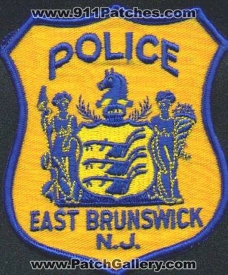 East Brunswick Police
Thanks to EmblemAndPatchSales.com for this scan.
Keywords: new jersey