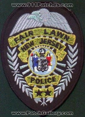 Fair Lawn Police
Thanks to EmblemAndPatchSales.com for this scan.
Keywords: new jersey