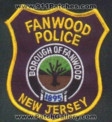 Fanwood Police
Thanks to EmblemAndPatchSales.com for this scan.
Keywords: new jersey borough of