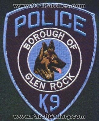 Glen Rock K-9
Thanks to EmblemAndPatchSales.com for this scan.
Keywords: new jersey k9 borough of