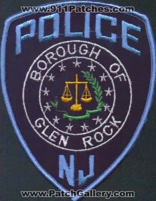 Glen Rock Police
Thanks to EmblemAndPatchSales.com for this scan.
Keywords: new jersey borough of