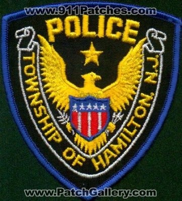 Hamilton Police
Thanks to EmblemAndPatchSales.com for this scan.
Keywords: new jersey township of