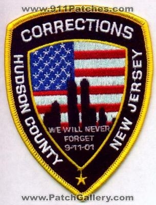 Hudson County Corrections
Thanks to EmblemAndPatchSales.com for this scan.
Keywords: new jersey doc