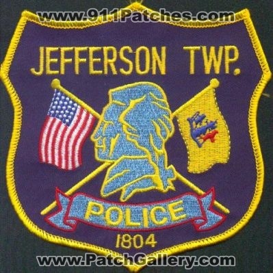 Jefferson Twp Police
Thanks to EmblemAndPatchSales.com for this scan.
Keywords: new jersey township
