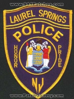 Laurel Springs Police
Thanks to EmblemAndPatchSales.com for this scan.
Keywords: new jersey