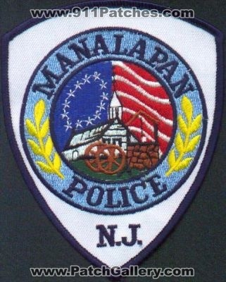 Manalapan Police
Thanks to EmblemAndPatchSales.com for this scan.
Keywords: new jersey
