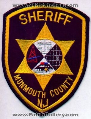 Monmouth County Sheriff
Thanks to EmblemAndPatchSales.com for this scan.
Keywords: new jersey