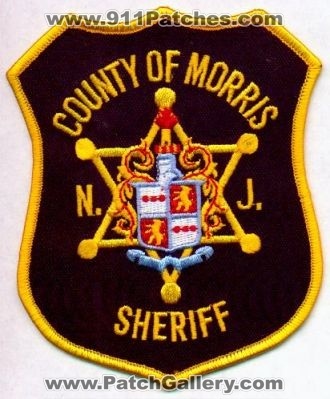 Morris County Sheriff
Thanks to EmblemAndPatchSales.com for this scan.
Keywords: new jersey