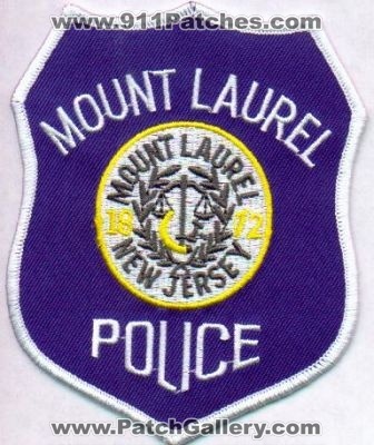 Mount Laurel Police
Thanks to EmblemAndPatchSales.com for this scan.
Keywords: new jersey mt