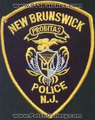 New Brunswick Police
Thanks to EmblemAndPatchSales.com for this scan.
Keywords: new jersey
