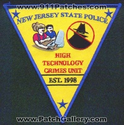 New Jersey State Police High Technology Crimes Unit
Thanks to EmblemAndPatchSales.com for this scan.

