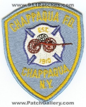Chappaqua FD
Thanks to PaulsFirePatches.com for this scan.
Keywords: new york fire department