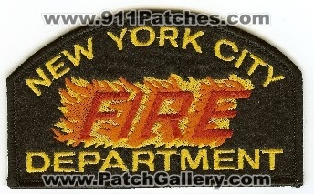 FDNY Fire Department
Thanks to PaulsFirePatches.com for this scan.
Keywords: new york city