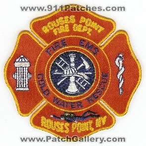 Rouses Point Fire Dept
Thanks to PaulsFirePatches.com for this scan.
Keywords: new york department ems cold water rescue