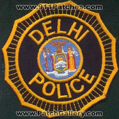 Delhi Police
Thanks to EmblemAndPatchSales.com for this scan.
Keywords: new york