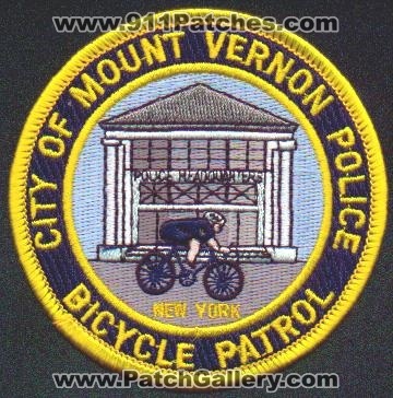 Mount Vernon Police Bicycle Patrol
Thanks to EmblemAndPatchSales.com for this scan.
Keywords: new york mt city of