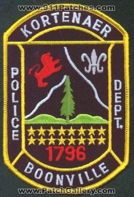 Boonville Kortenaer Police Dept
Thanks to EmblemAndPatchSales.com for this scan.
Keywords: new york department